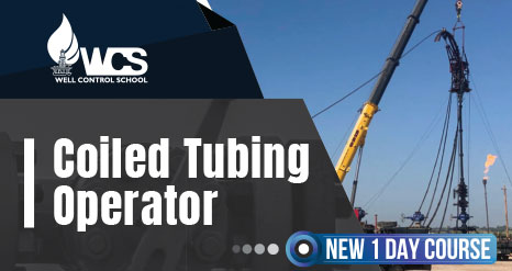 2025 NEW IADC COILED TUBING OPERATOR
